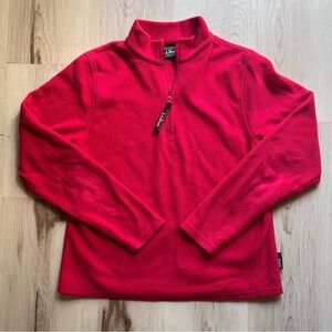 L.L. Bean fleece pullover